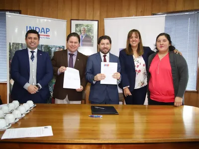 Convenio de INDAP y FOSIS tiene como principal desafío potenciar el ámbito social y económico de jóvenes rurales