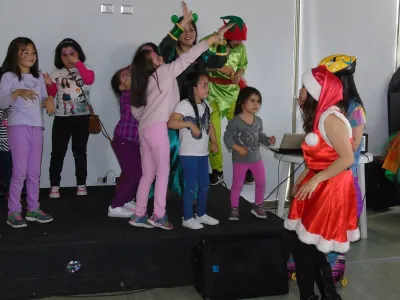 Crell celebra Navidad 
