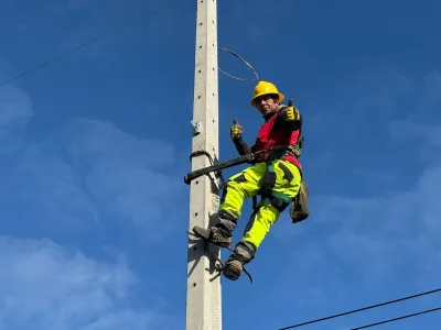 Crell comunicó la normalización del total del servicio de suministro eléctrico en Puerto Varas