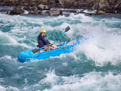 Deportista puertovarina obtuvo premio como la mejor Atleta de Rafting del Mundo: Nicole Plagemann fue premiada por la Organización World Rafting