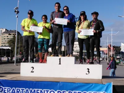 Deportistas puertovarinos destacaron en la competencia Urban Trail de Los Muermos