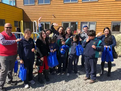 Desarrollo Social Los Lagos visita a niños, niñas y adolescentes con trastorno de espectro autista 
