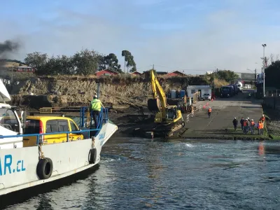 Dirección de Obras Portuarias comenzará obras en rampa de transbordadores de Dalcahue