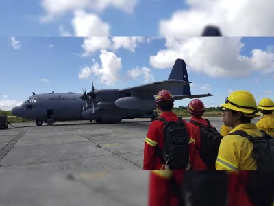 Dos Brigadas de CONAF se trasladaron a trabajar en extinción de incendios forestales a la región de Aysén