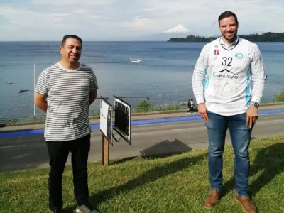 DT Leonardo Monsalve y Juan Fontena: Atlético Puerto Varas ya cuenta con Director Técnico y su primer jugador contratado