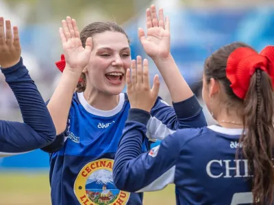 El faustball chileno se posicionó entre los seis mejores en los Juegos Mundiales en China