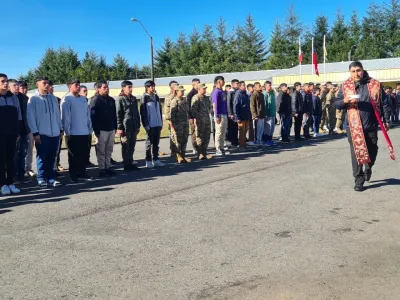 En el Regimiento N°12 “Sangra” se realizó el acuartelamiento del nuevo contingente de Soldados Conscriptos