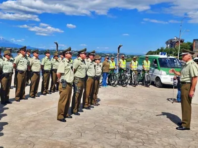 En Puerto Varas Carabineros realizó el lanzamiento de la segunda etapa del Plan Verano Seguro en Los Lagos