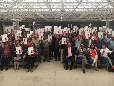 Entregando 210 títulos de dominio Bienes Nacionales Los Lagos cierra gestión en periodo de Presidenta Bachelet