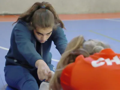 Equipo femenino sub 18 entrena en la ciudad lacustre: Selección nacional de Vóley apuesta al Mundial en Frutillar