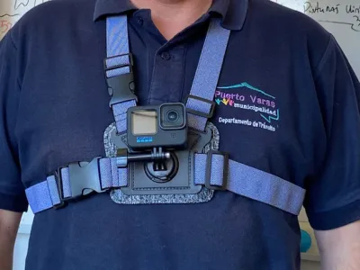 Examinadores e inspectores de la Dirección de Tránsito de la Municipalidad de Puerto Varas cuentan con cámaras GoPro
