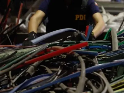 Fiscalía Regional desbarató organización criminal dedicada al robo de cables de cobre: 22 detenidos, 40 vehículos, 66 propiedades incautadas y más de 1600 millones en cuentas congeladas