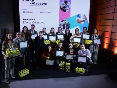 Fondo Efecto Colectivo premió proyectos que llevarán innovación educativa a 13 regiones de Chile