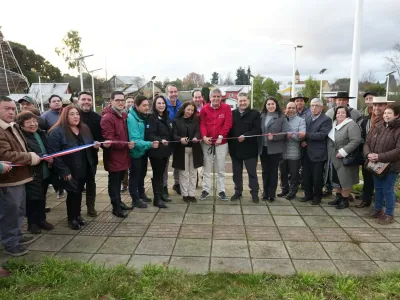 Gobierno Regional inaugura renovada Plaza de Tegualda con una inversión de $154 millones
