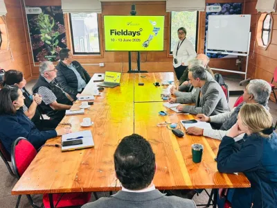 Gremios lechero y agrícola se reunieron con representantes de Field Days de Nueva Zelanda