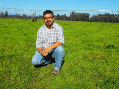 Homero Barría, extensionista de INIA Remehue: “El agua y su uso eficiente para riego es fundamental en nuestra zona”