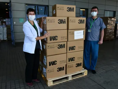 Hospital Puerto Montt recibe más de 15 mil mascarillas KN95 para equipos de salud que enfrentan el Covid-19