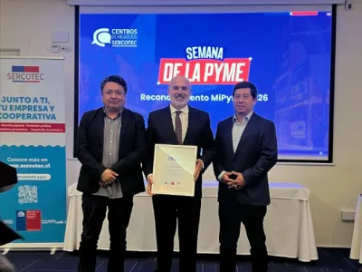 INACAP Puerto Montt es reconocido como Aliado Estratégico por Centro de Desarrollo de Negocios (CDN) Sercotec en la Semana de la Pyme