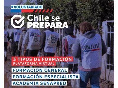 INJUV te Invita al Plan de Formación de Voluntariado de Emergencia