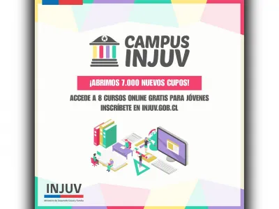 Inscríbete en los cursos de formación gratuitos y online de INJUV