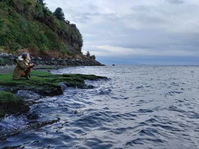 Instalación artística “El Respiro del Paisaje” pone en valor patrimonio costero de la región de Los Lagos