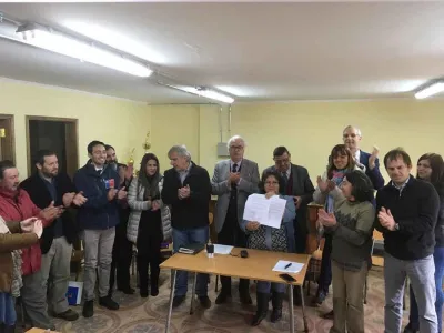 Intendente Jürgensen en visita al lago Chapo: “Aumento de cota mínima de lago Chapo responde a su recuperación ambiental”