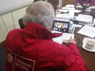 Intendente sostiene videoconferencia con alcaldes de la Provincia de Llanquihue para evaluar necesidades de cada municipio