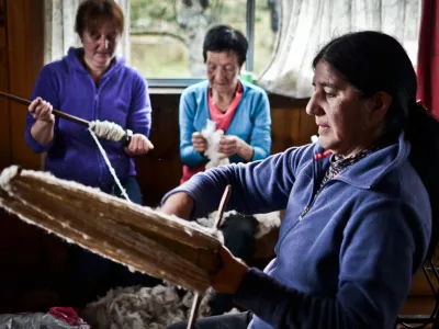 Investigación en terreno “Seno del Reloncaví, una cultura asociada al trabajo artesanal textil”