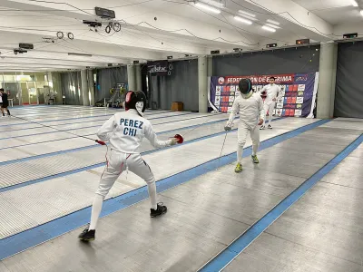 Joven puertovarino seleccionado nacional de esgrima participará en el Panamericano de la especialidad en Brasil