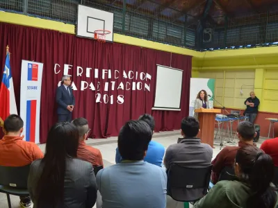 Jóvenes del Centro Cerrado de Puerto Montt se certificaron en curso de Panadería, Pastelería y Banquetería