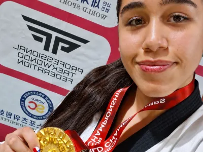 Karla “La Pantera” Ruiz tras coronarse como campeona del mundo en Kombat Taekwondo: “ha sido el desafío más grande de mi vida”