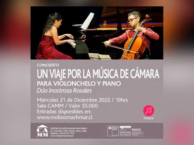 La música en vivo se hace presente en el Centro de Arte Molino Machmar  