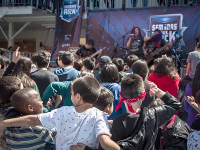 Las Semanas del Rock aterrizan en en Colegio Nueva Braunau Artístico de Puerto Varas