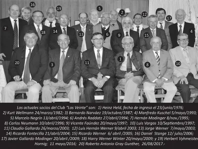 Los 70 años del Club "Los 20" de Llanquihue