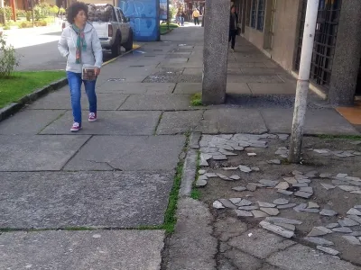 Mal estado de la veredas: Cuando caminar se convierte en una carrera de obstáculos