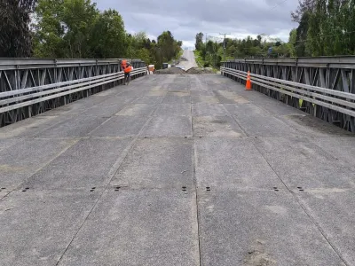 Mañana jueves Vialidad apertura tránsito en el Puente Colegual