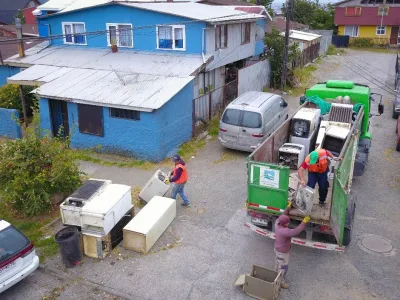 Más de 10 toneladas de desechos recolectó la Municipalidad de Puerto Varas en operativo de reciclaje electrónico