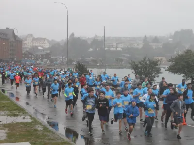 Más de 3.500 personas participan en la primera jornada de la Corrida de Caja Los Andes Puerto Varas 2018