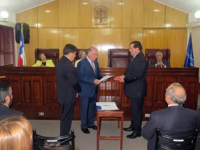 Ministro Jaime Vicente Meza asume Presidencia de la Corte de Apelaciones de Puerto Montt