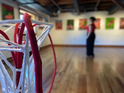 Muestra de la artista regional Mané Moraga reivindica la vulnerabilidad del ser mujer en el Centro de Arte Molino Machmar