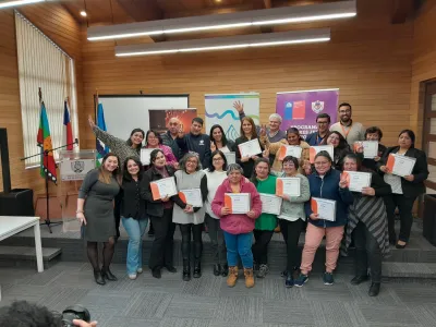 Mujeres de Llanquihue se Certificaron en Gasfitería Domiciliaria