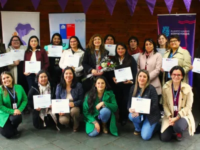 Mujeres de Nueva Braunau se capacitaron para abordar la violencia de género en su territorio
