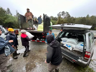 Oficina de Desarrollo Rural entregó cerca de dos mil kilos de concentrado para equinos en Ralún El Este