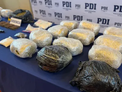 Operación Tormenta Sur: PDI incautó 25 kilos de droga desde bodega comercial