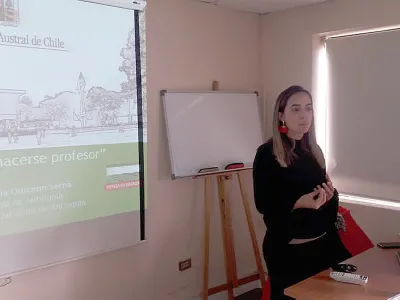 Pasantía de académica colombiana aporta a formación inicial docente UACh