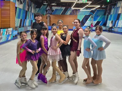 Patinaje en Hielo: jóvenes locales clasificados al Campeonato Nacional Federado
