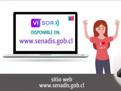 Personas Sordas de la Región de Los Lagos contarán con Aplicación Virtual que les permitirá contactarse con Senadis a través de ntérprete de lengua de señas