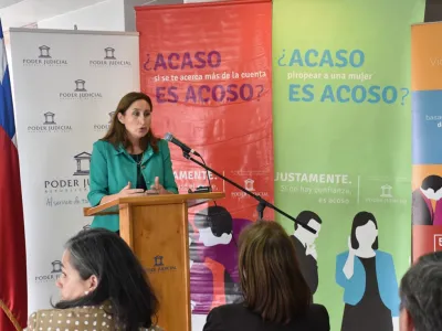  Poder Judicial Lanza en Puerto Montt Campaña de Sensibilización Para Informar y Prevenir El Acoso Sexual