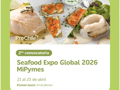 ProChile abre convocatoria para feria internacional de productos del mar en España