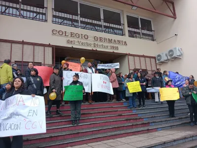Profesores del Colegio Germania en paro por amenazas de muerte que reciben desde hace tres años